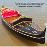 K208 Venetian Gondola Real Boat 15 